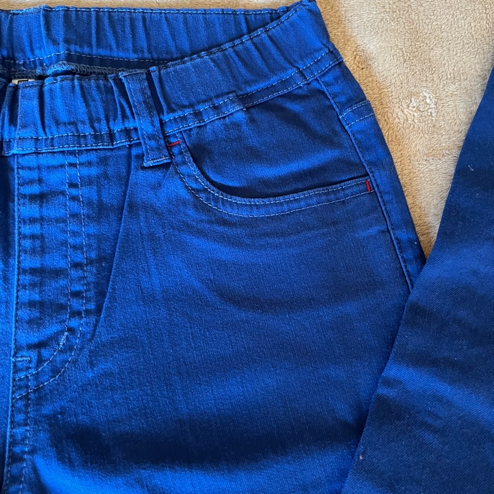 NWT UNIQLO Boys TWILL Easy Pants Height 57-61 inch Waist 23- 25 Inch 92%Cotton - Picture 8 of 9